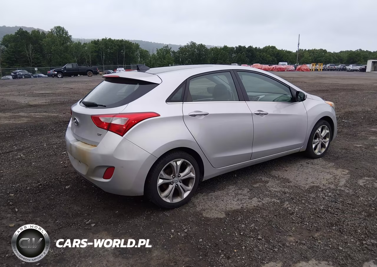 2013 Hyundai Elantra Gt VIN:KMHD35LE5DU122683 - 4
