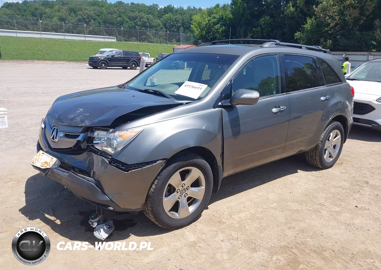2007 Acura Mdx Sport Package VIN:2HNYD28547H544410 - 2