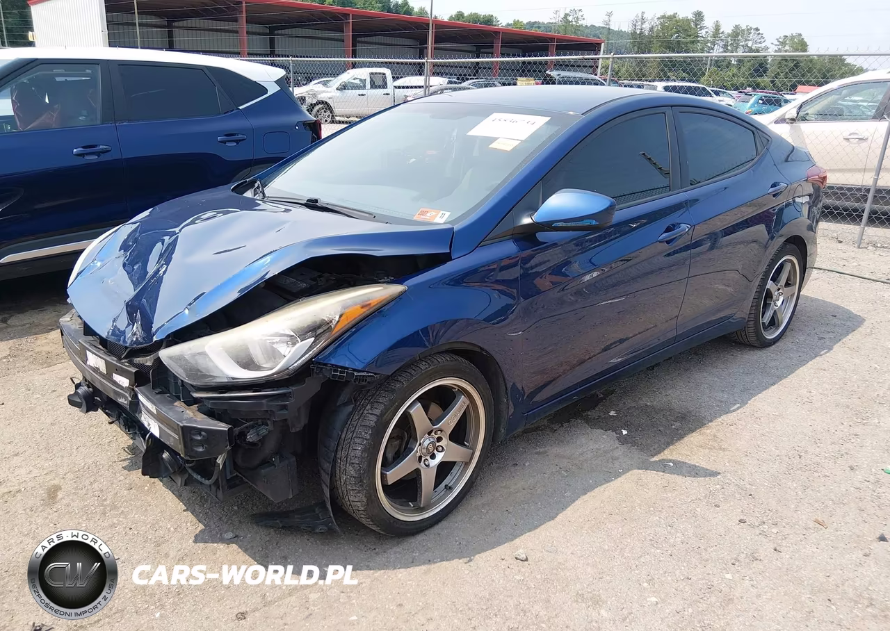 2016 Hyundai Elantra Se VIN:5NPDH4AE4GH744998 - 2