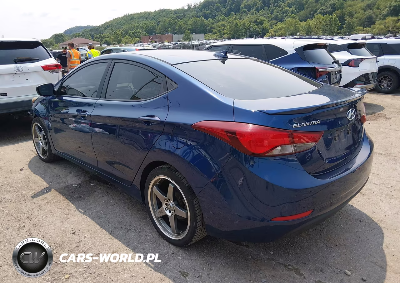 2016 Hyundai Elantra Se VIN:5NPDH4AE4GH744998 - 3