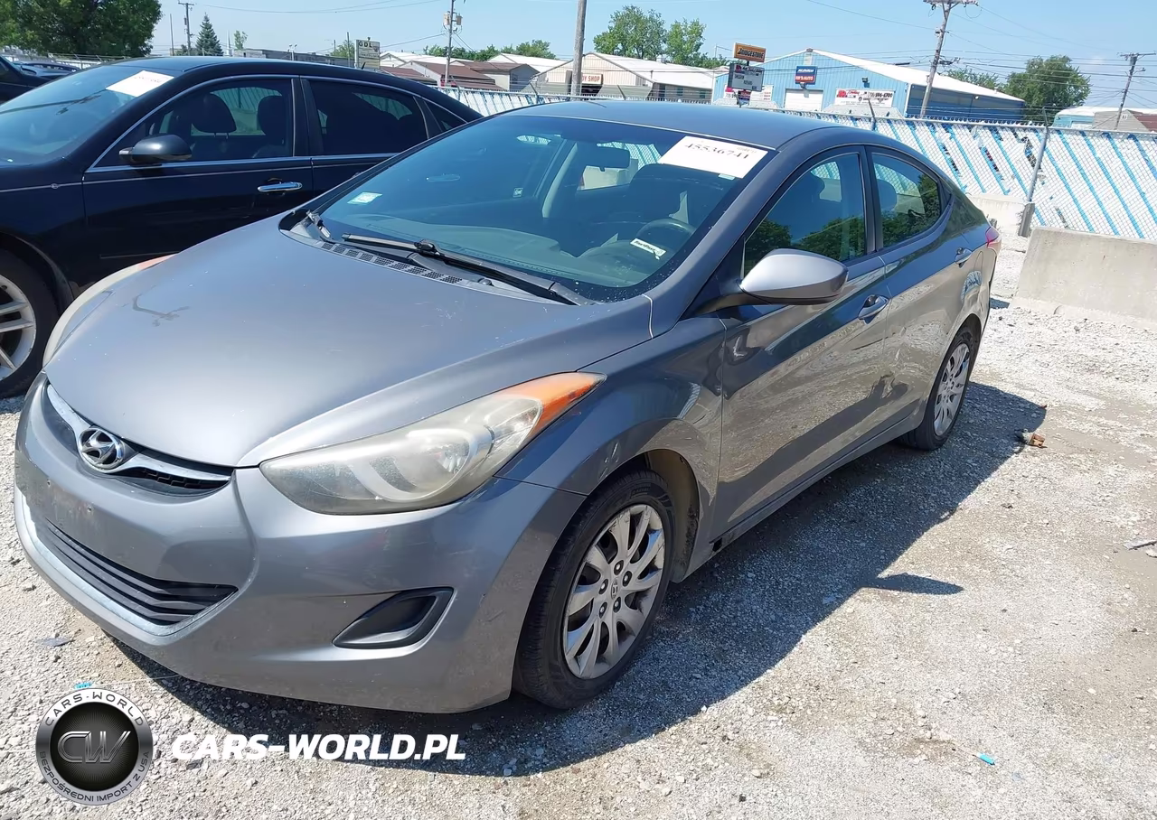 2012 Hyundai Elantra Gls VIN:5NPDH4AE7CH136516 - 2