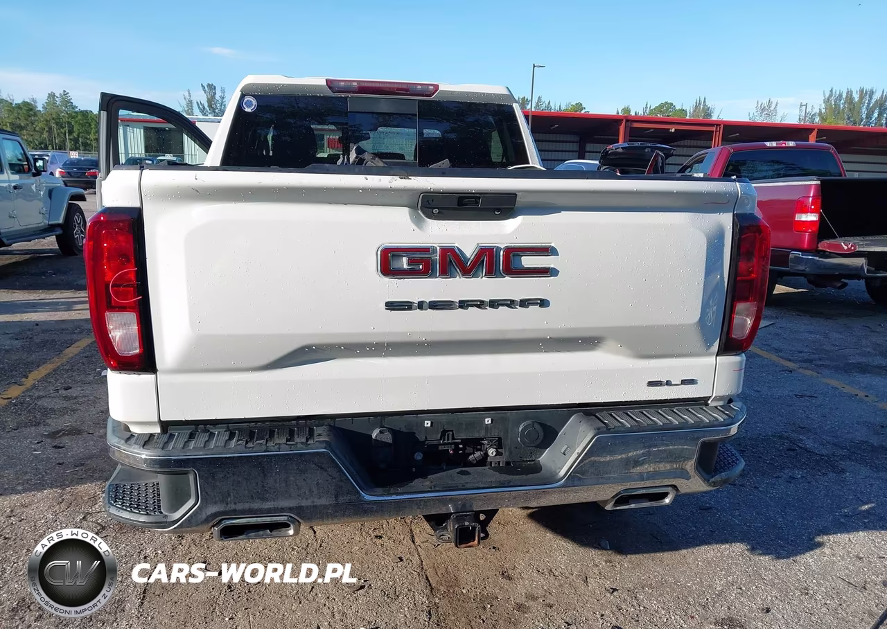 2021 GMC Sierra 1500 4Wd Short Box Sle VIN:1GTU9BET5MZ177540 - 17