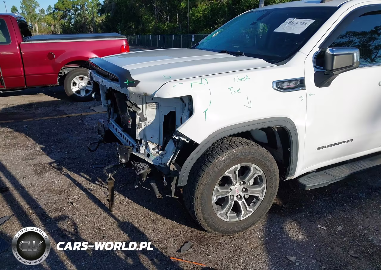 2021 GMC Sierra 1500 4Wd Short Box Sle VIN:1GTU9BET5MZ177540 - 6