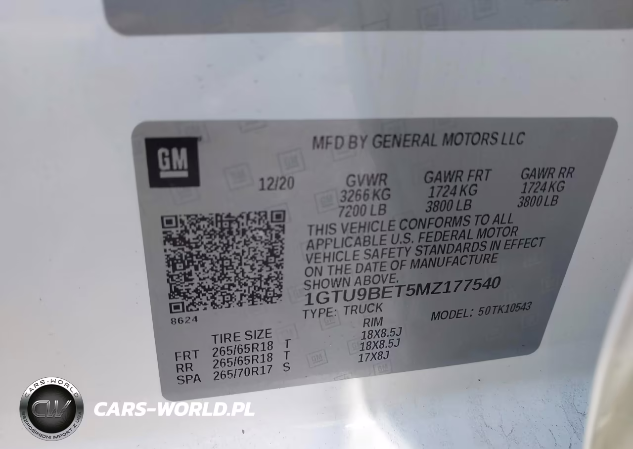 2021 GMC Sierra 1500 4Wd Short Box Sle VIN:1GTU9BET5MZ177540 - 9