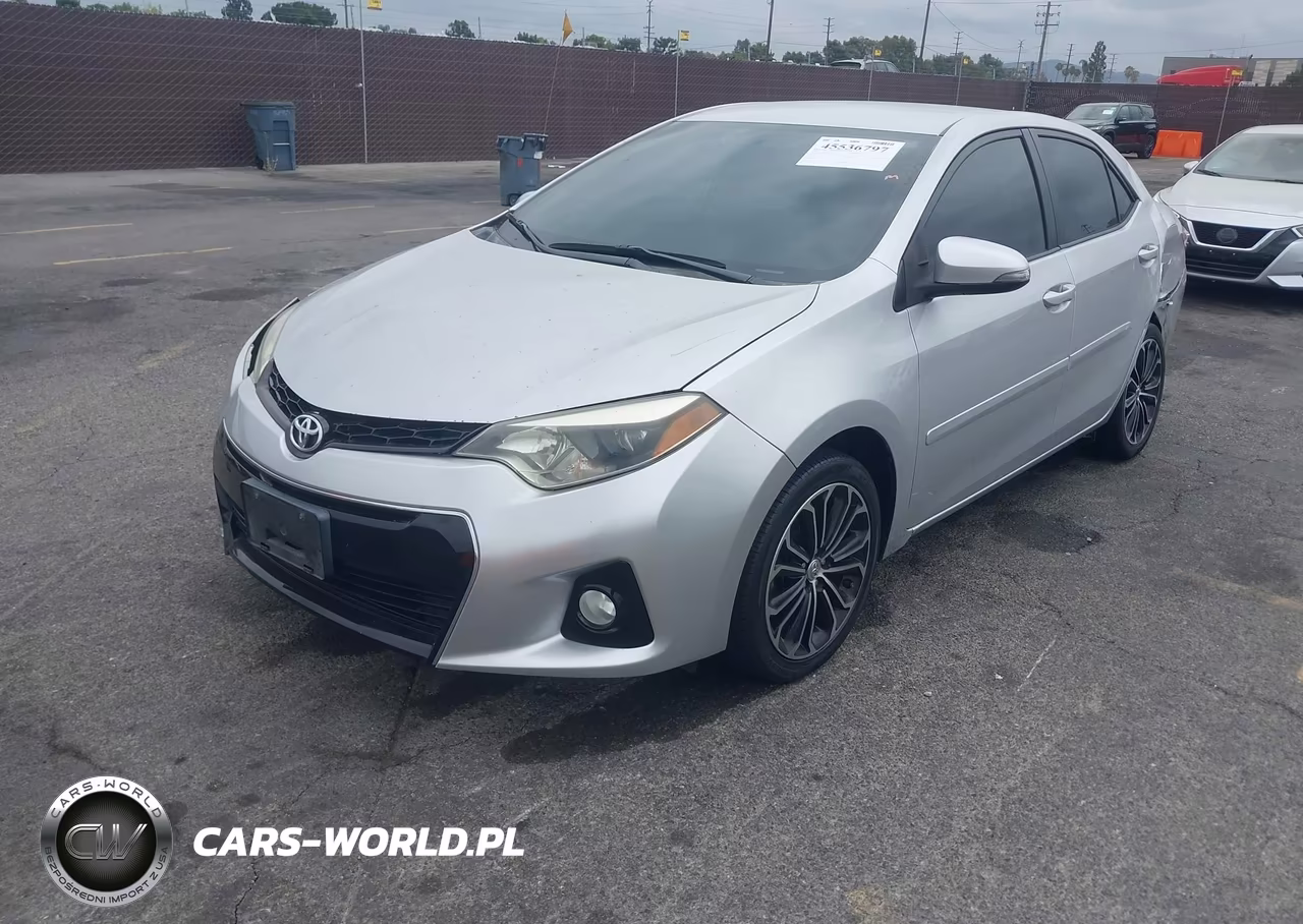 2016 Toyota Corolla S Plus VIN:5YFBURHE9GP441918 - 2