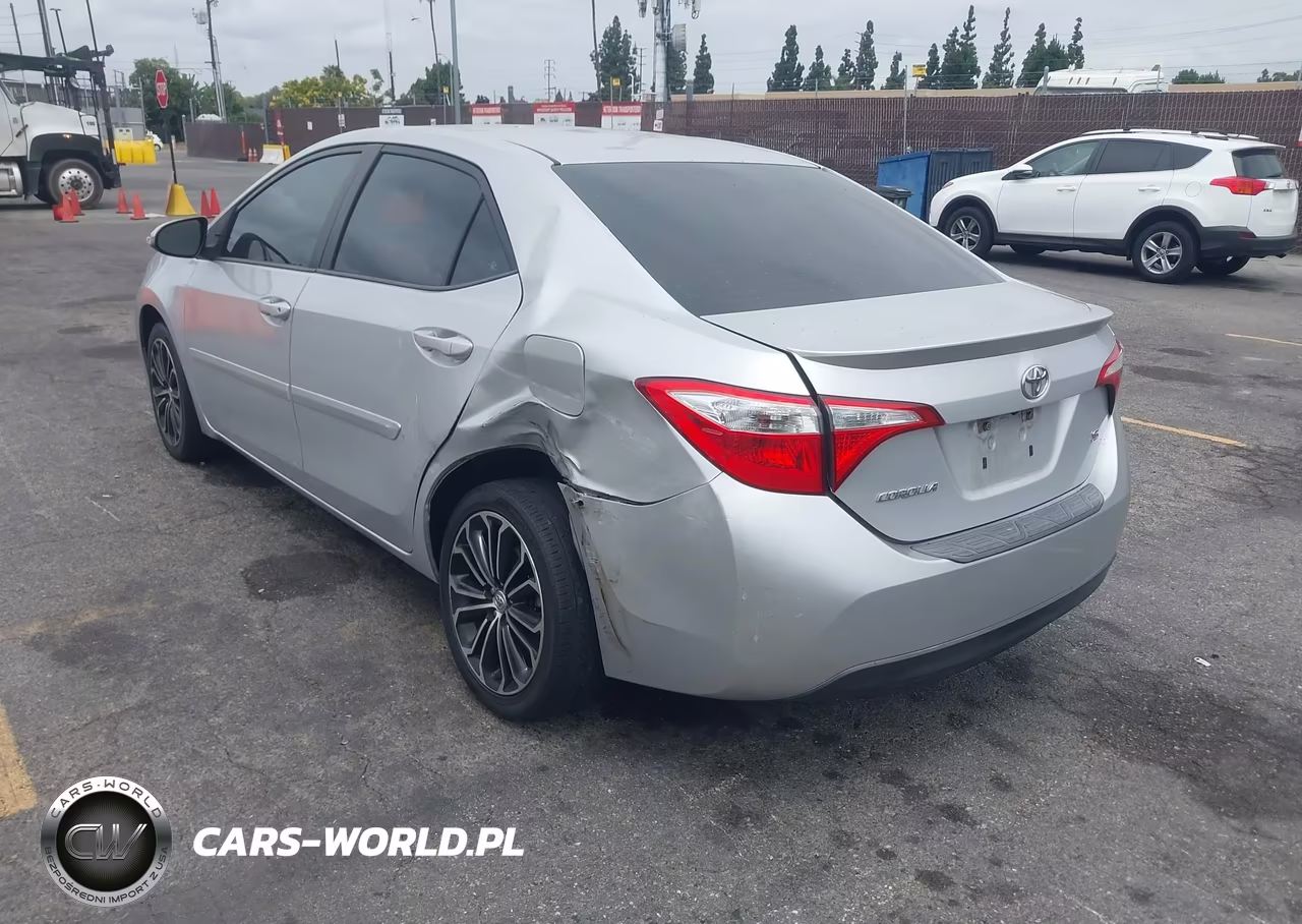 2016 Toyota Corolla S Plus VIN:5YFBURHE9GP441918 - 3