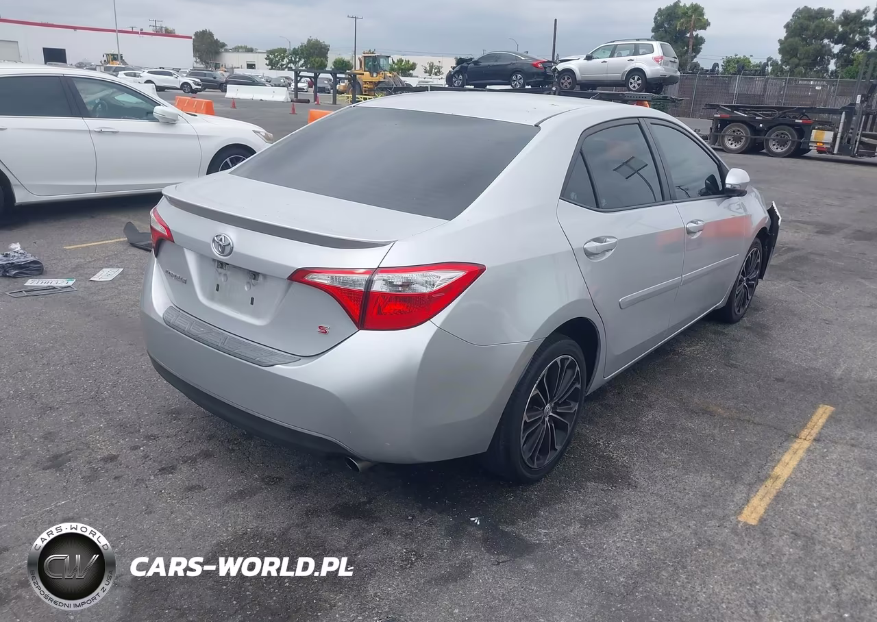 2016 Toyota Corolla S Plus VIN:5YFBURHE9GP441918 - 4