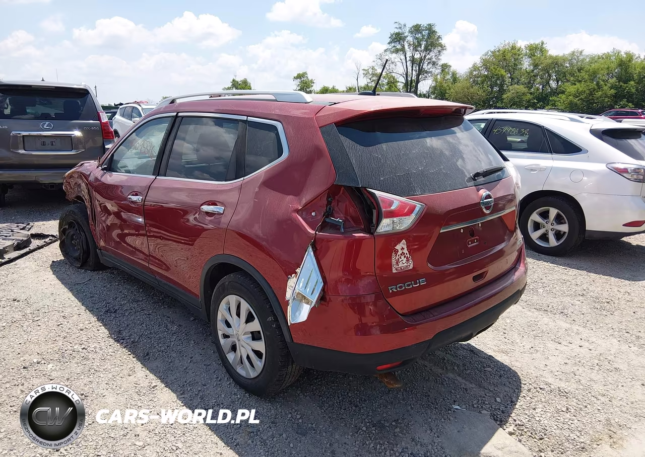 2016 Nissan Rogue S VIN:KNMAT2MV0GP722387 - 3