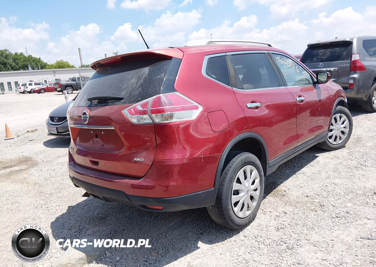 2016 Nissan Rogue S VIN:KNMAT2MV0GP722387 - 4