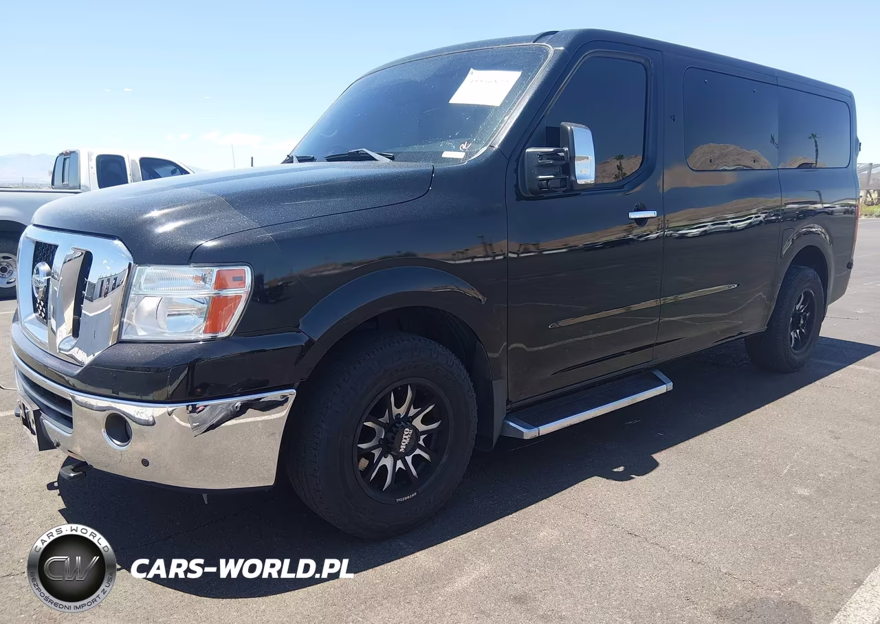 2019 Nissan Nv Passenger Nv3500 Hd Sl V8 VIN:5BZAF0AA6KN852045 - 2