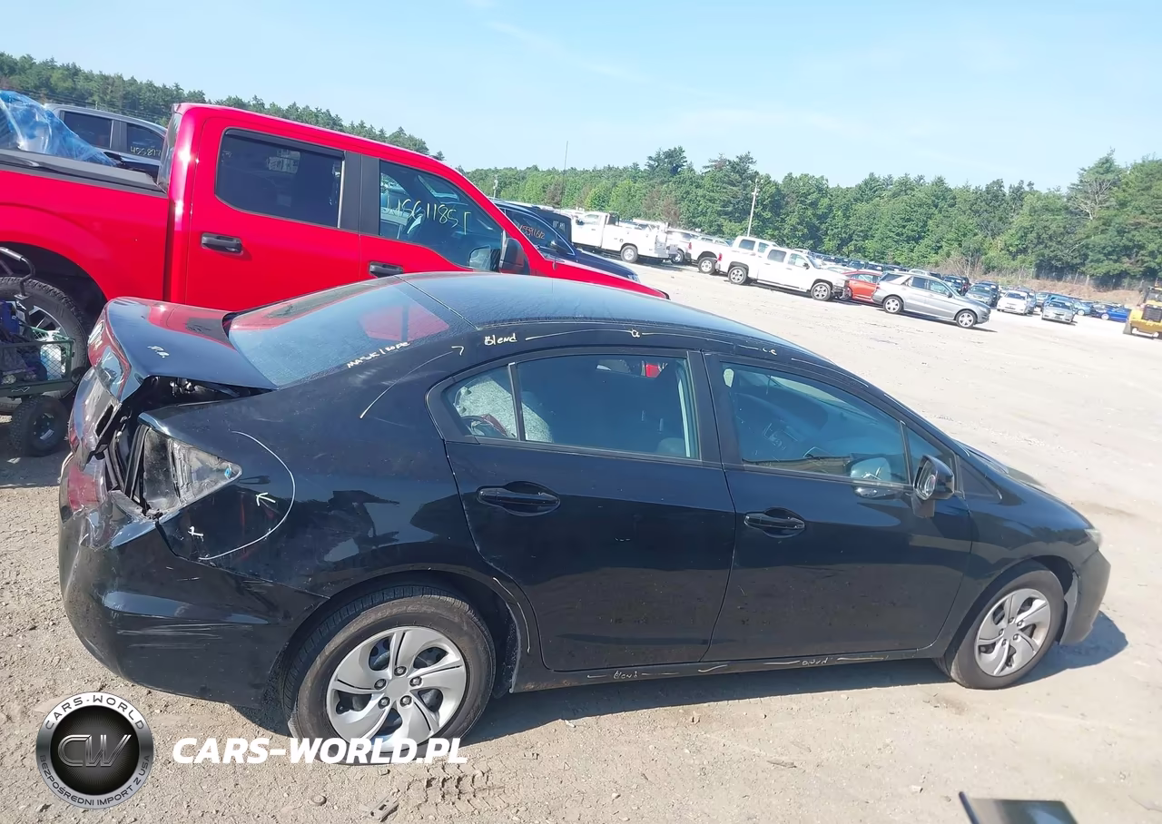 2013 Honda Civic Lx VIN:19XFB2F55DE219522 - 14