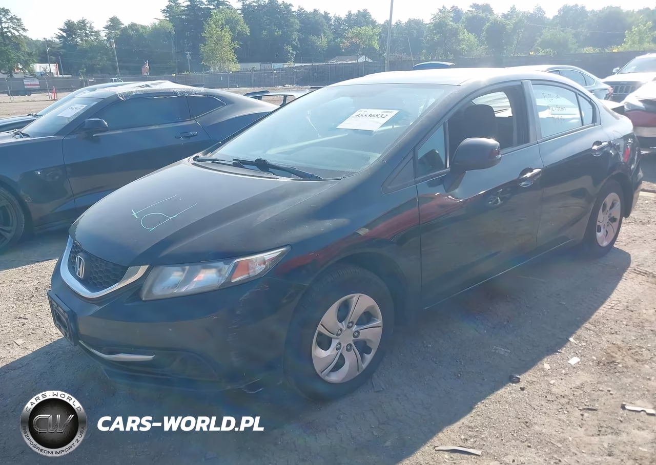 2013 Honda Civic Lx VIN:19XFB2F55DE219522 - 2