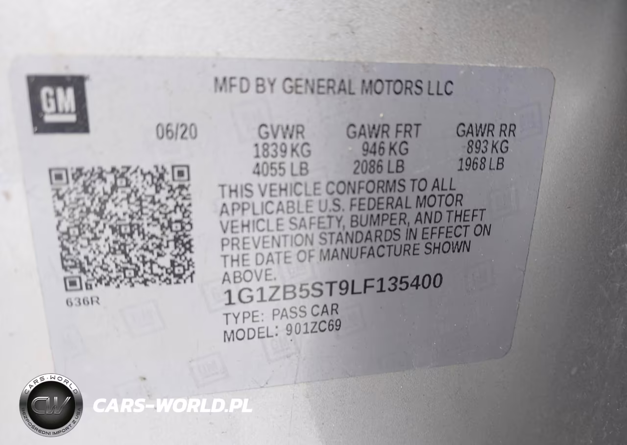 2020 Chevrolet Malibu Fwd Ls VIN:1G1ZB5ST9LF135400 - 9