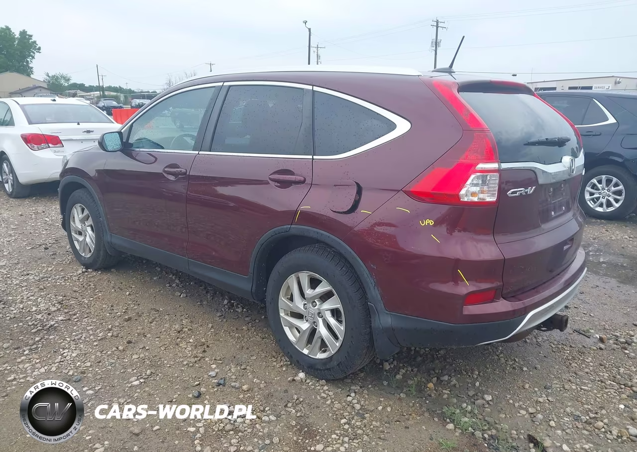 2015 Honda Cr-V Ex-L VIN:5J6RM4H76FL017942 - 3