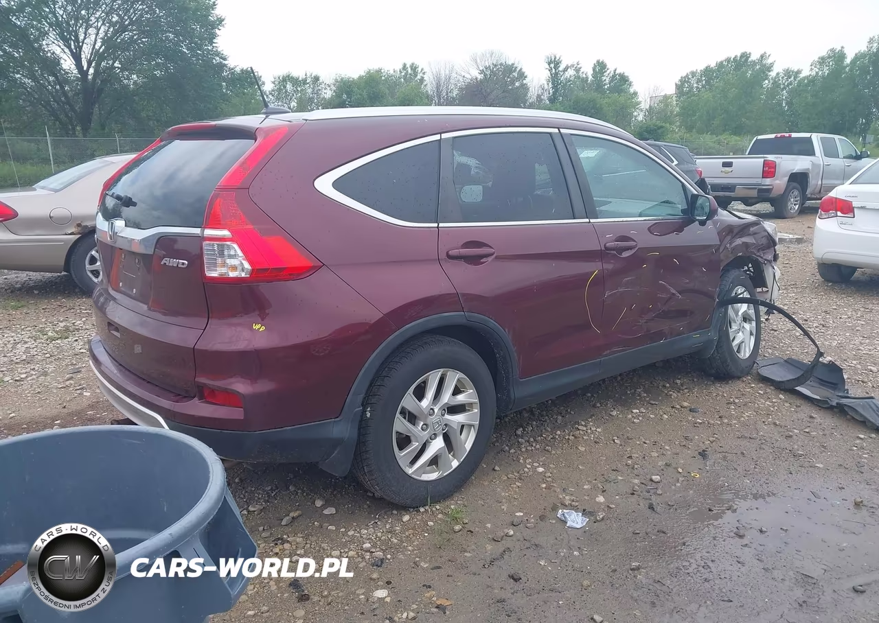 2015 Honda Cr-V Ex-L VIN:5J6RM4H76FL017942 - 4