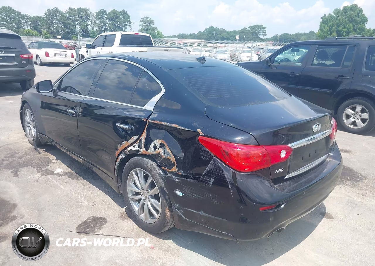 2015 Infiniti Q50 Premium VIN:JN1BV7AR8FM409139 - 3