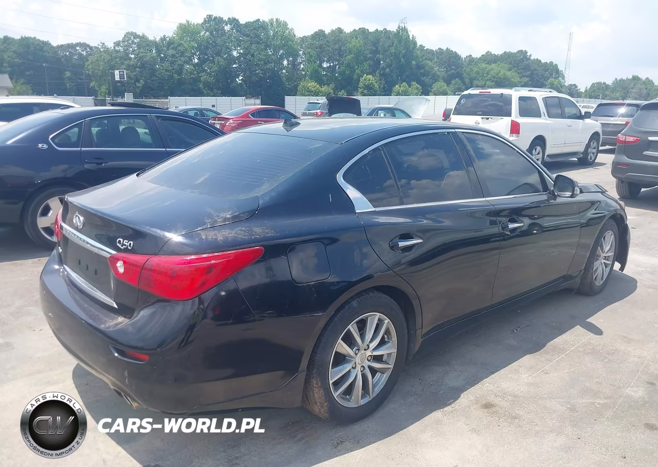 2015 Infiniti Q50 Premium VIN:JN1BV7AR8FM409139 - 4