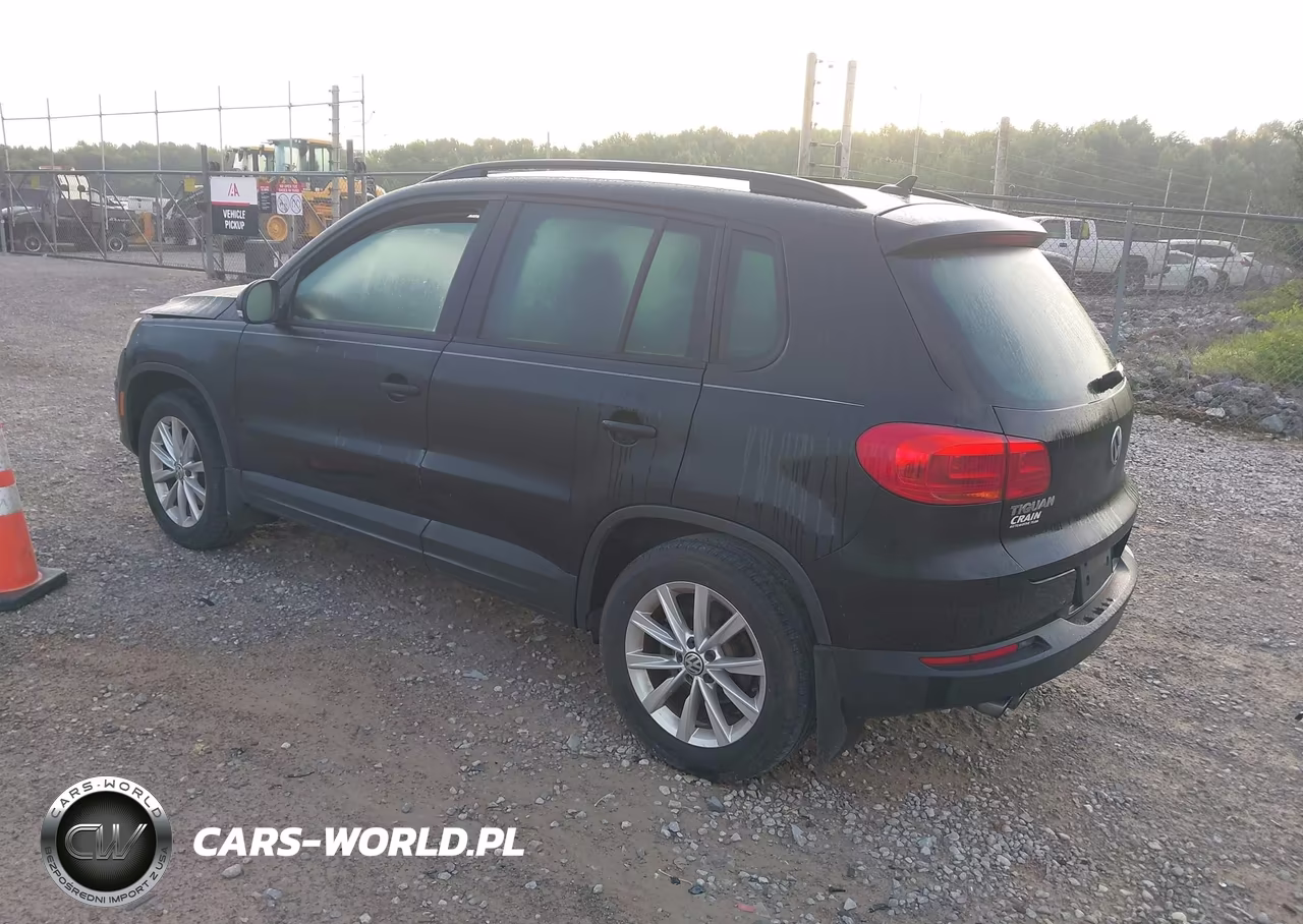 2015 Volkswagen Tiguan Se VIN:WVGAV7AX1FW567166 - 3