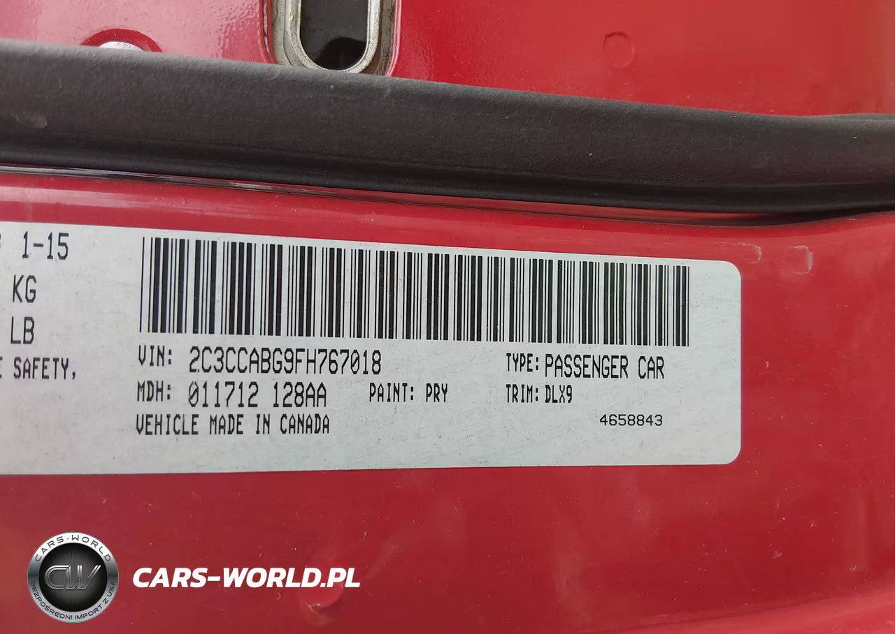 2015 Chrysler 300 300S VIN:2C3CCABG9FH767018 - 9