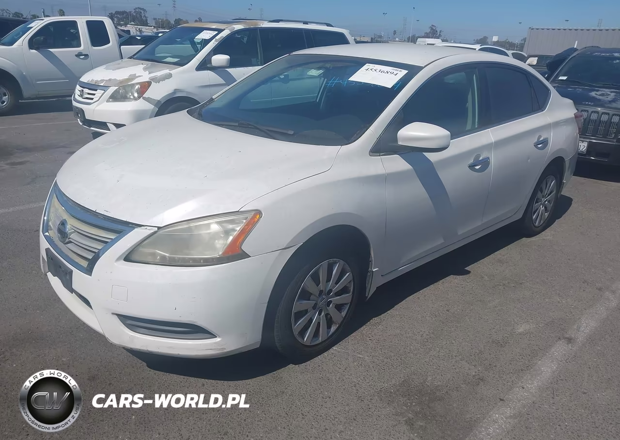 2013 Nissan Sentra Sv VIN:3N1AB7AP8DL624126 - 2