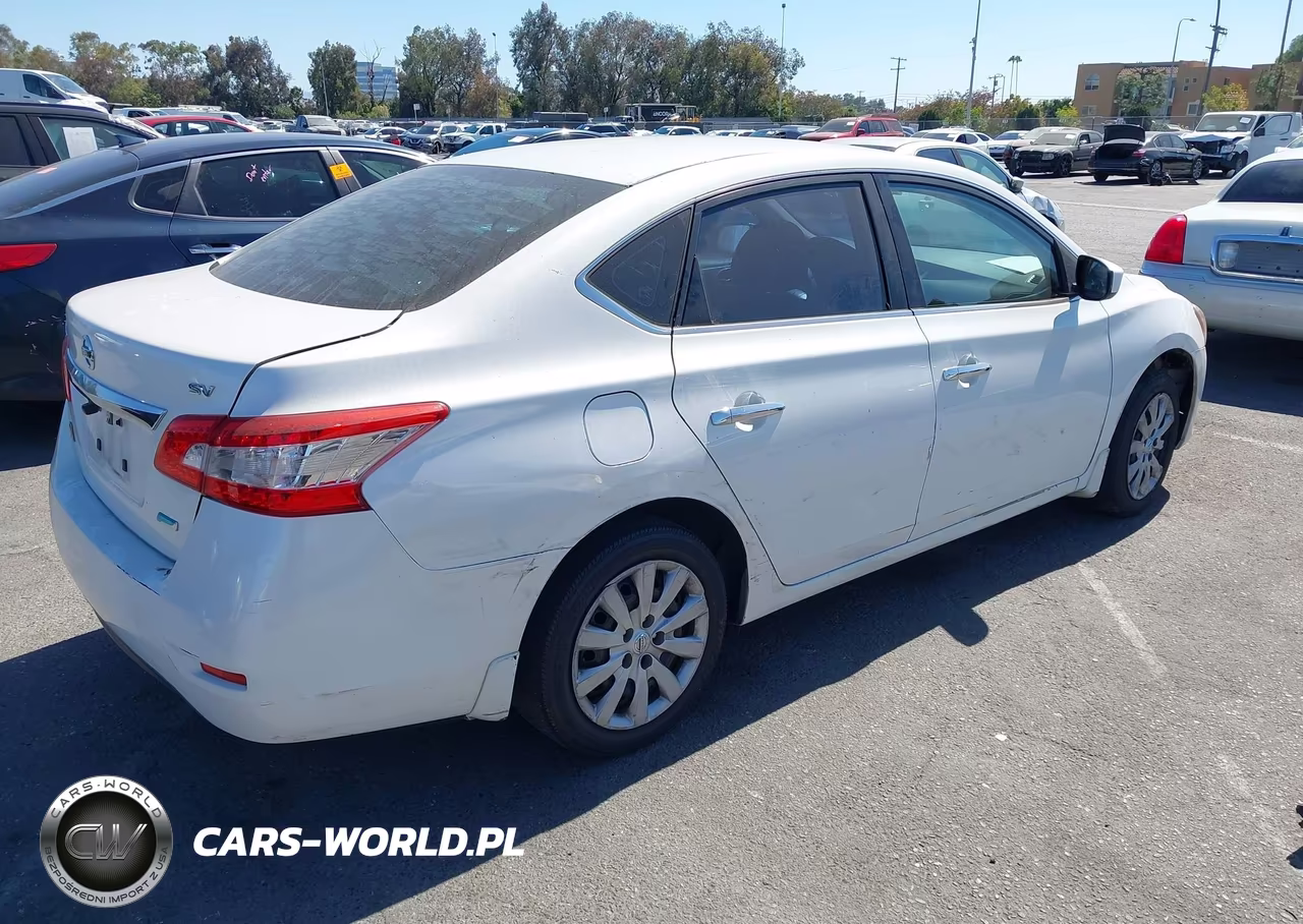 2013 Nissan Sentra Sv VIN:3N1AB7AP8DL624126 - 4