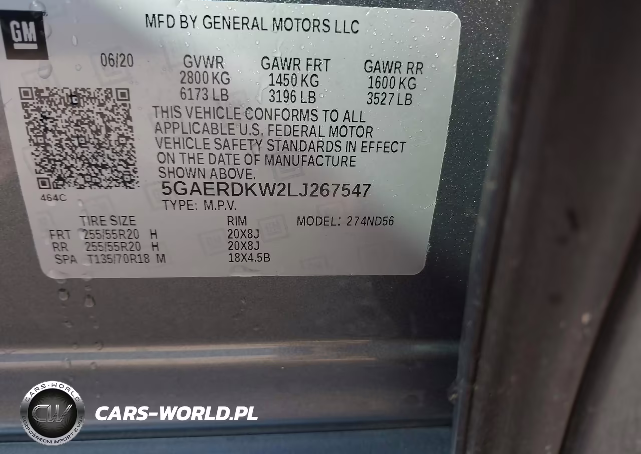 2020 Buick Enclave Fwd Avenir VIN:5GAERDKW2LJ267547 - 9