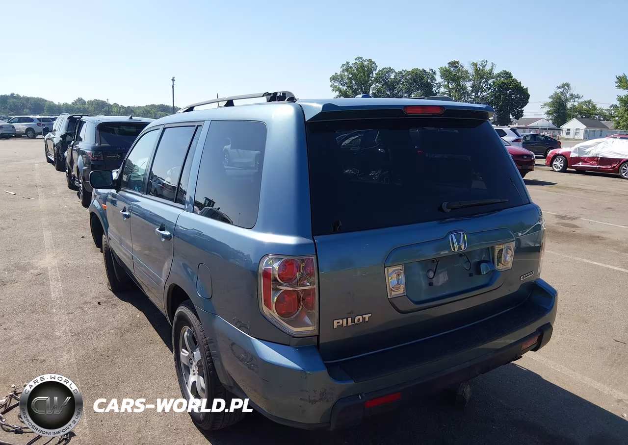2008 Honda Pilot Ex-L VIN:5FNYF18728B001561 - 3