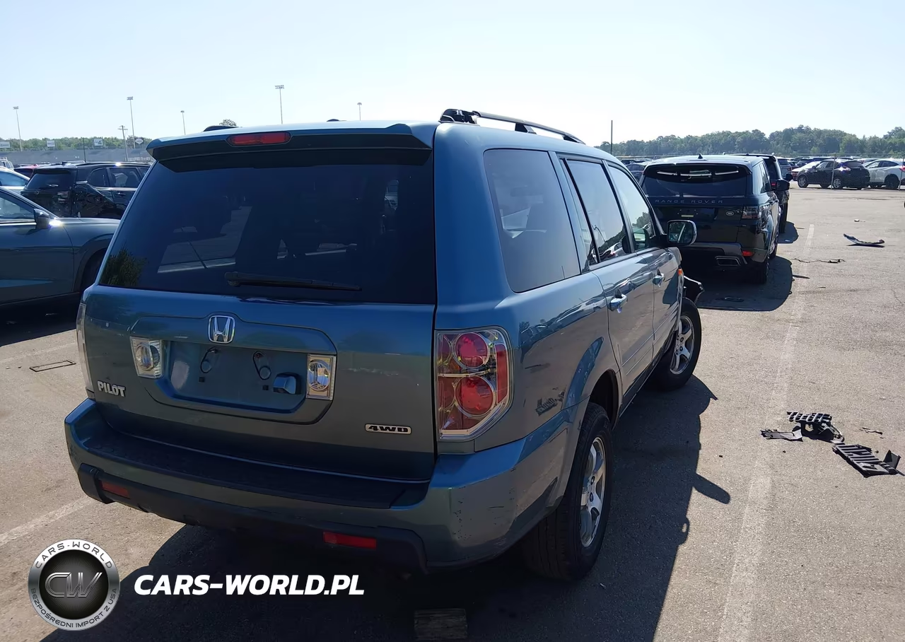 2008 Honda Pilot Ex-L VIN:5FNYF18728B001561 - 4