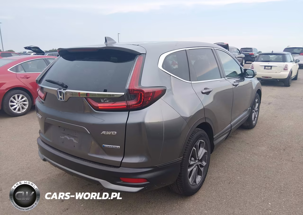 2022 Honda Cr-V Hybrid Ex VIN:5J6RT6H50NL041617 - 4