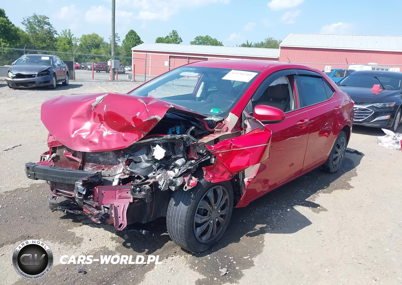 2015 Toyota Corolla Le VIN:2T1BURHEXFC469886 - 2