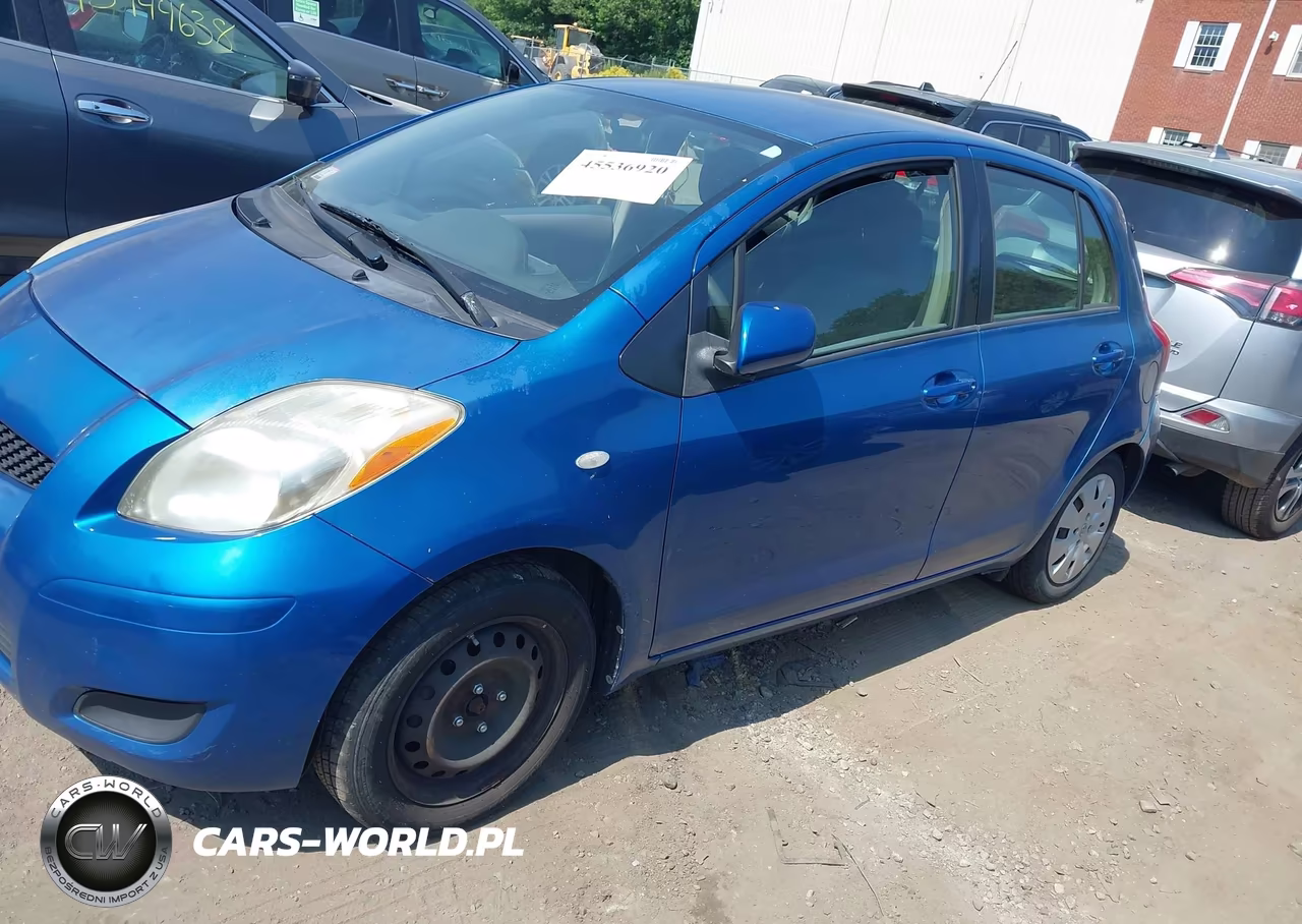 2010 Toyota Yaris VIN:JTDKT4K37A5296833 - 2