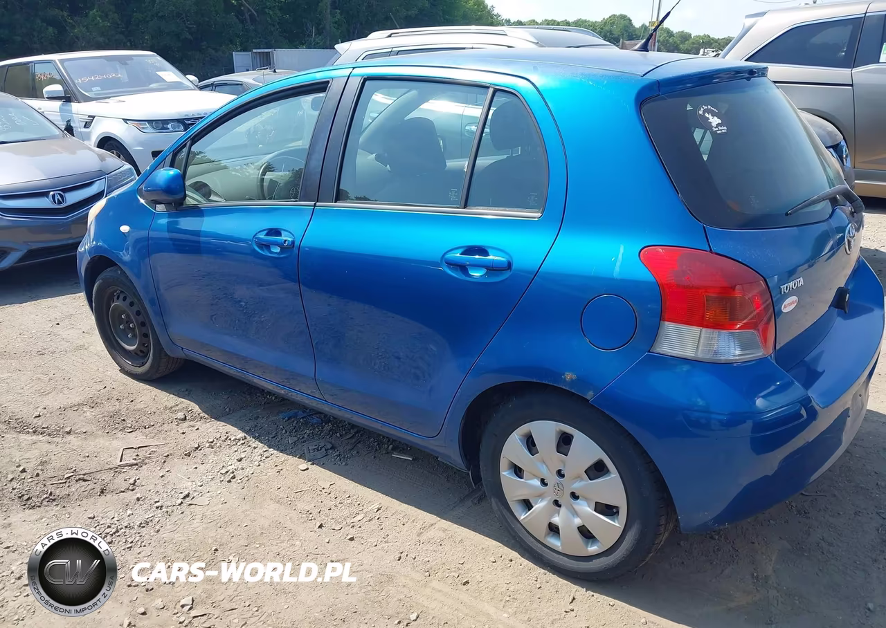 2010 Toyota Yaris VIN:JTDKT4K37A5296833 - 3