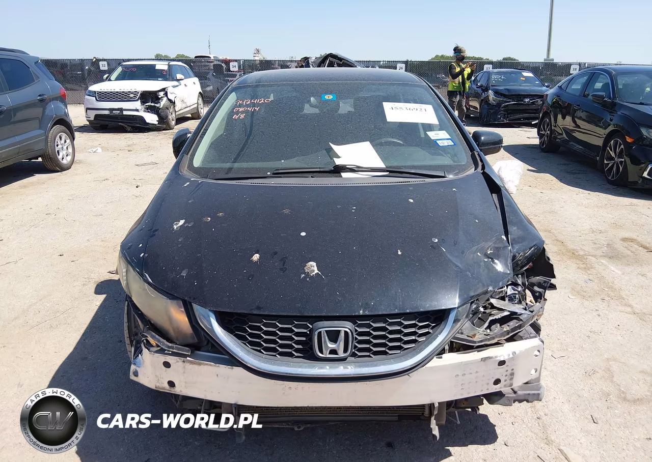2014 Honda Civic Lx VIN:19XFB2F55EE080414 - 12
