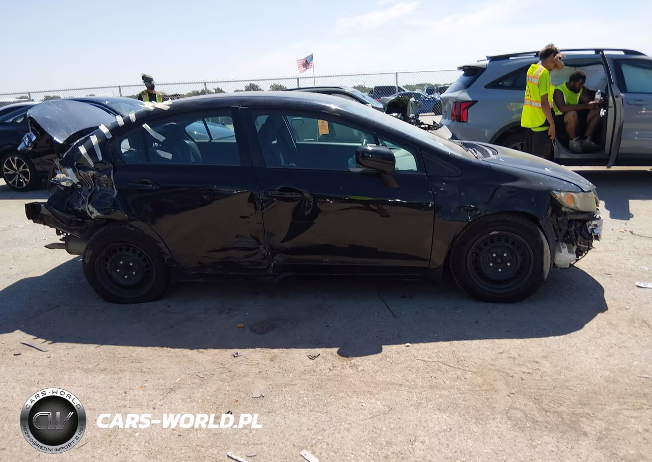 2014 Honda Civic Lx VIN:19XFB2F55EE080414 - 13