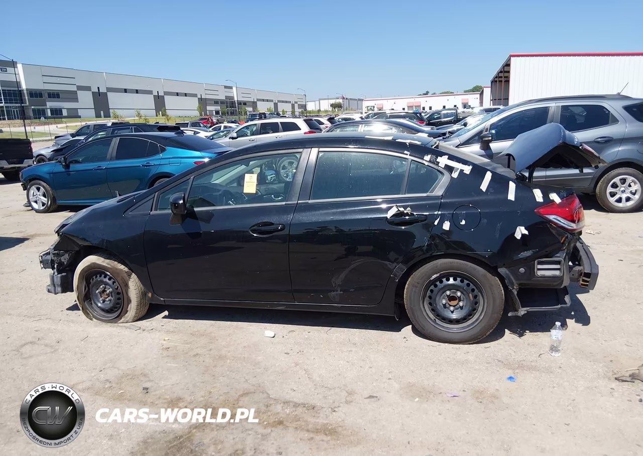 2014 Honda Civic Lx VIN:19XFB2F55EE080414 - 14