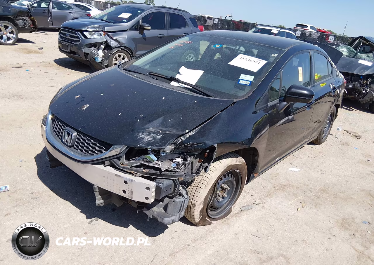 2014 Honda Civic Lx VIN:19XFB2F55EE080414 - 2