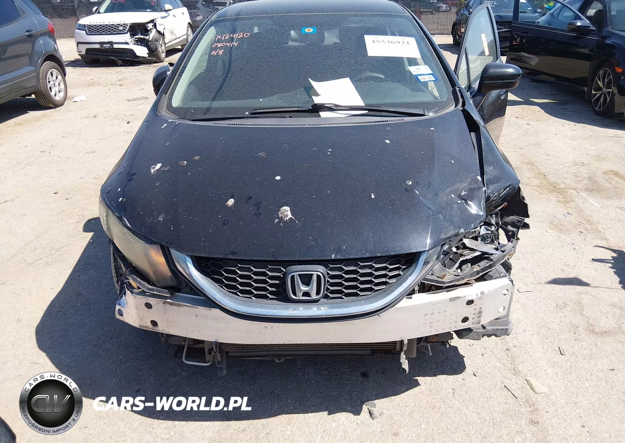 2014 Honda Civic Lx VIN:19XFB2F55EE080414 - 6
