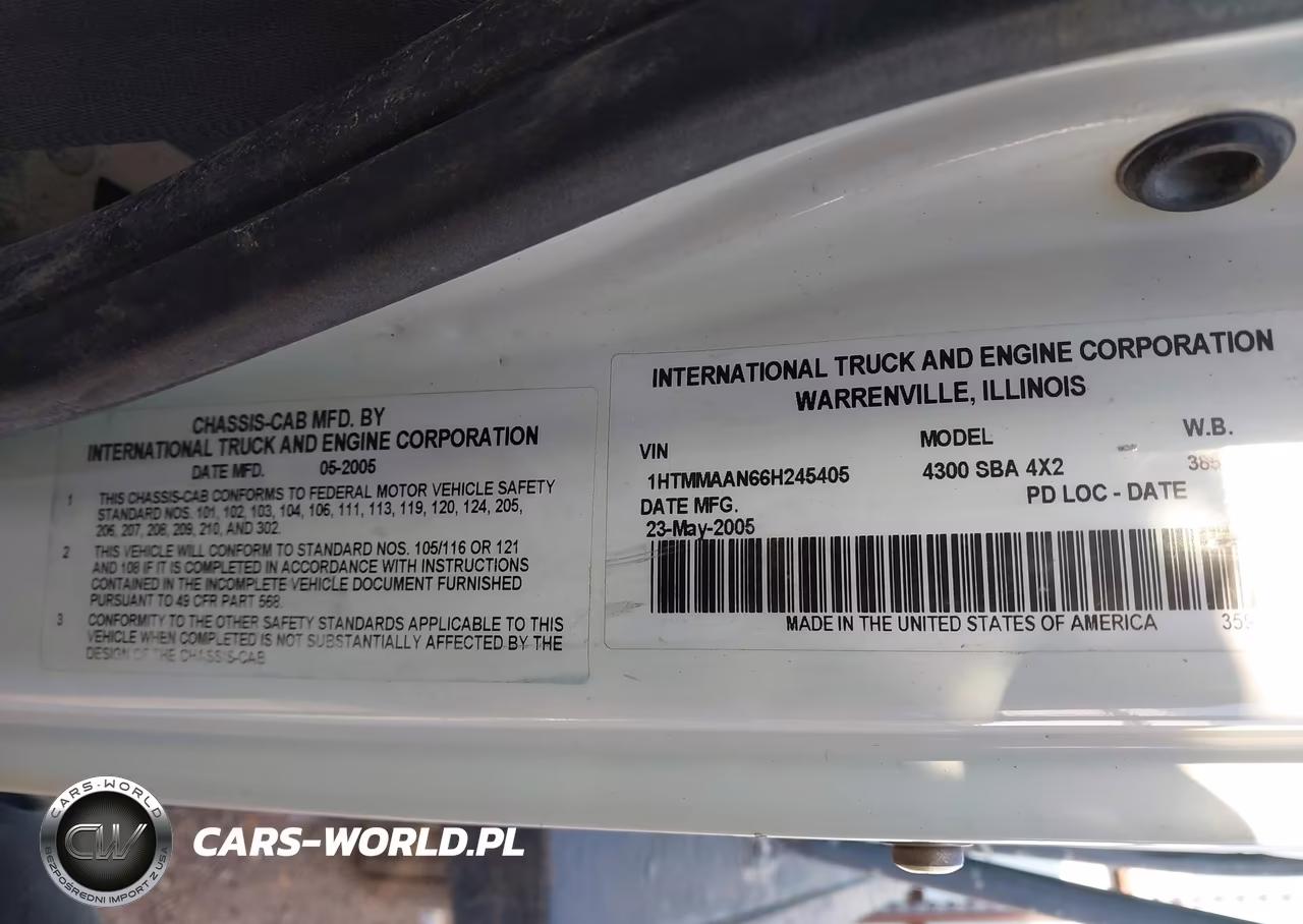 2006 International 4000 4300 VIN:1HTMMAAN66H245405 - 9