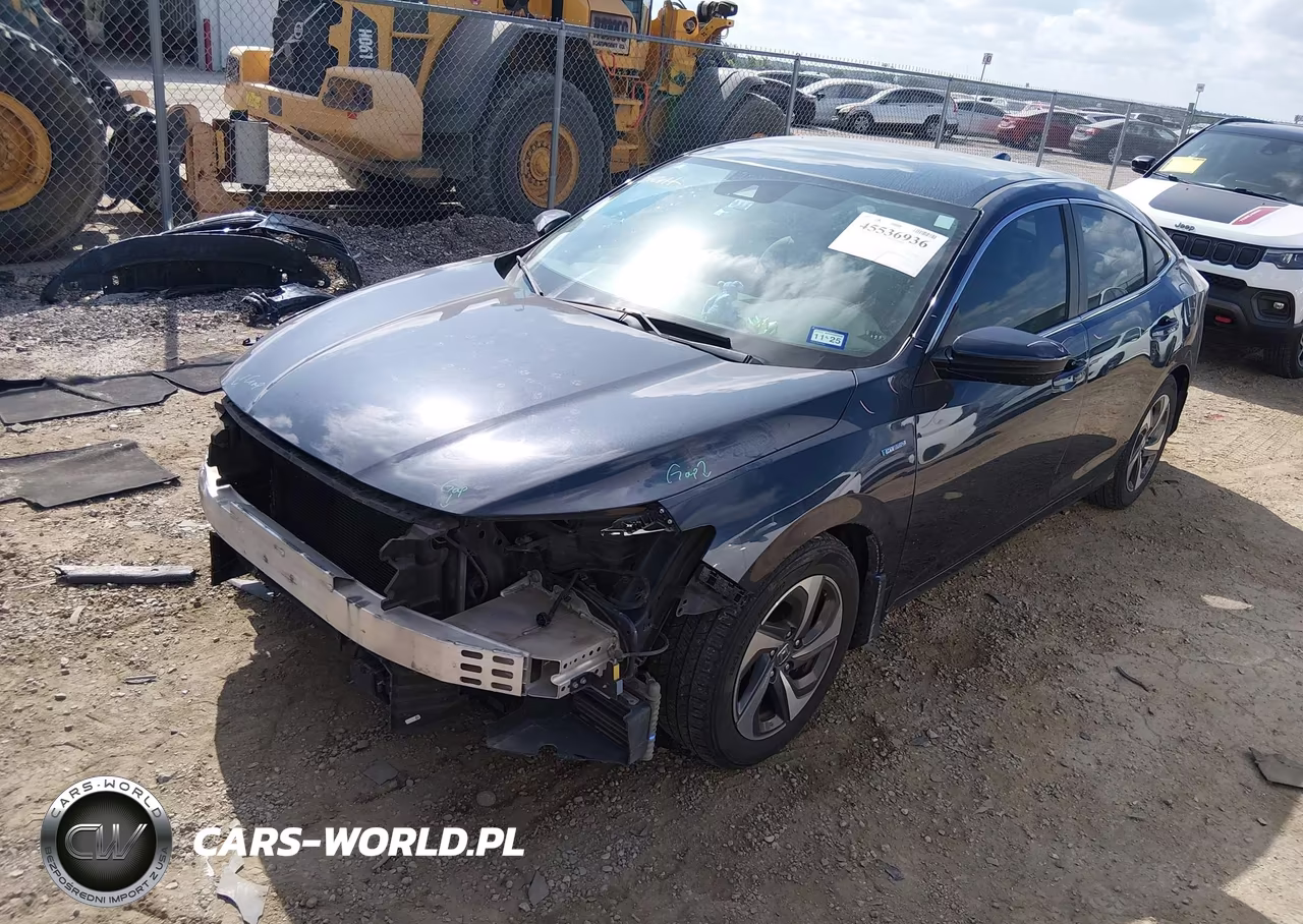 2019 Honda Insight Ex VIN:19XZE4F59KE006084 - 2