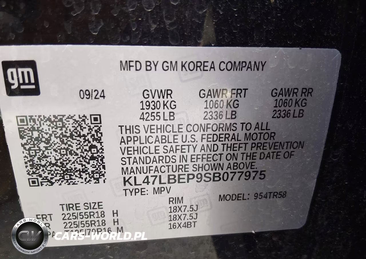 2025 Buick Envista Sport Touring Fwd VIN:KL47LBEP9SB077975 - 9