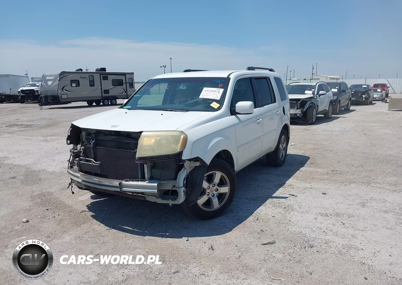 2010 Honda Pilot Ex VIN:5FNYF3H43AB019591 - 2