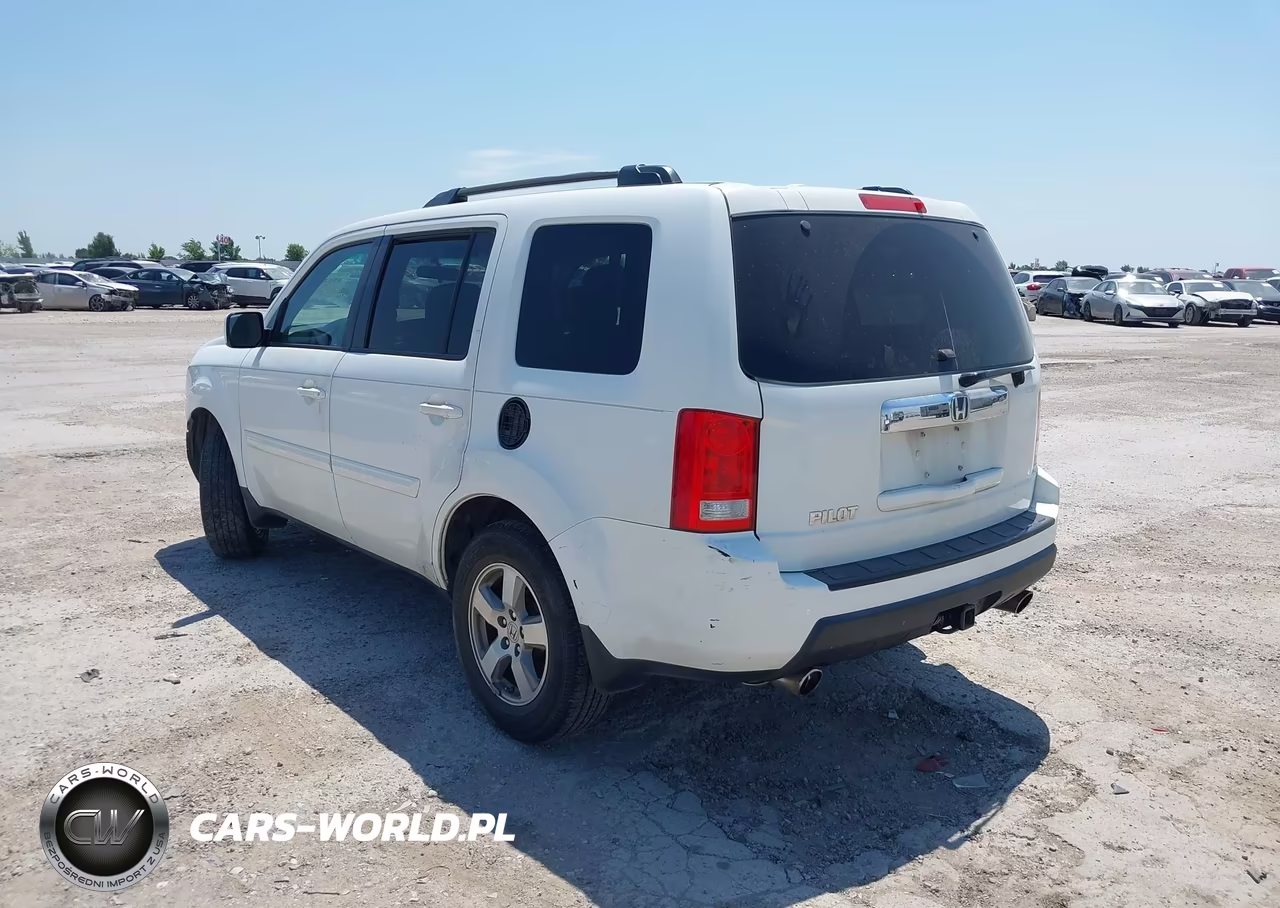 2010 Honda Pilot Ex VIN:5FNYF3H43AB019591 - 3