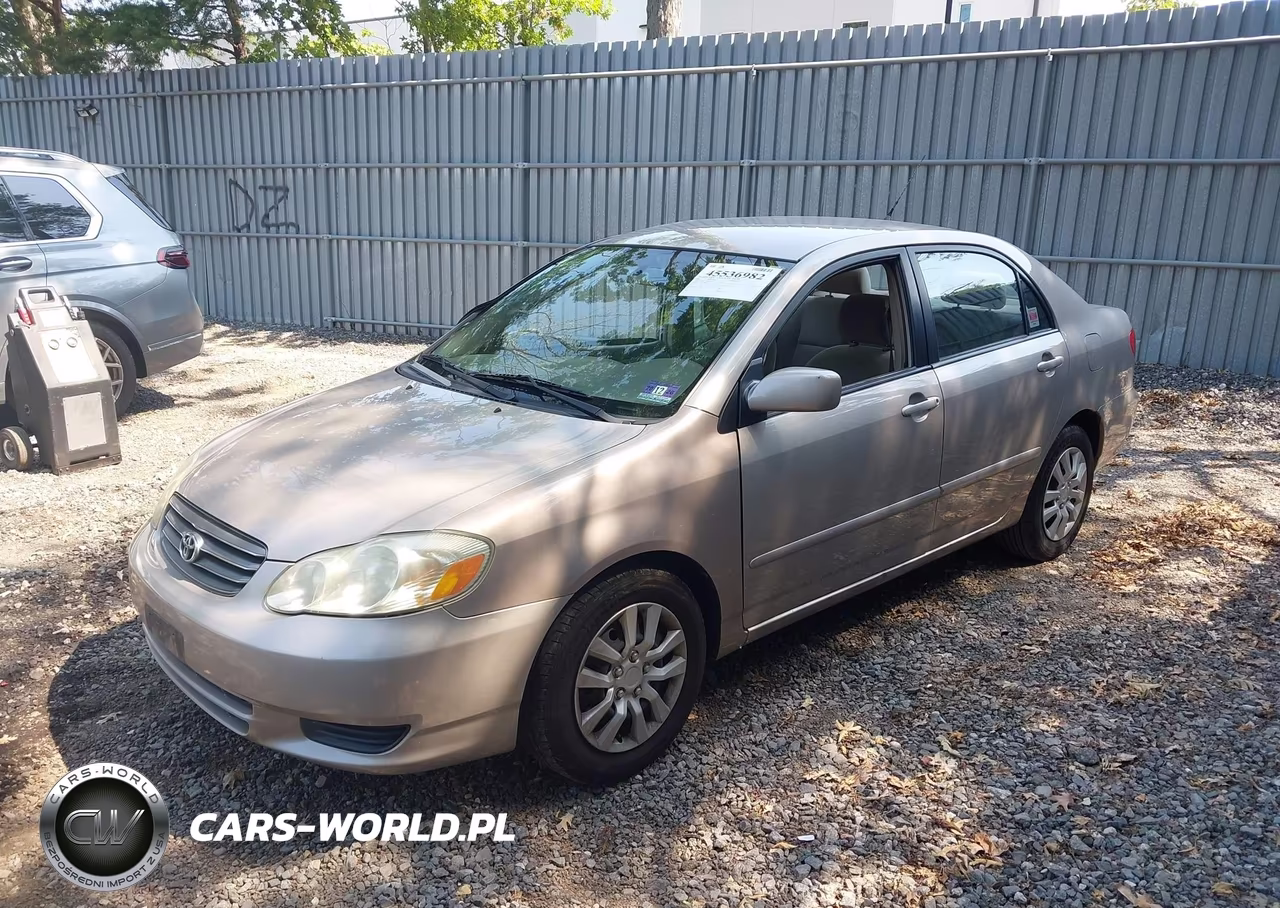 2003 Toyota Corolla Le VIN:2T1BR32E03C110095 - 2