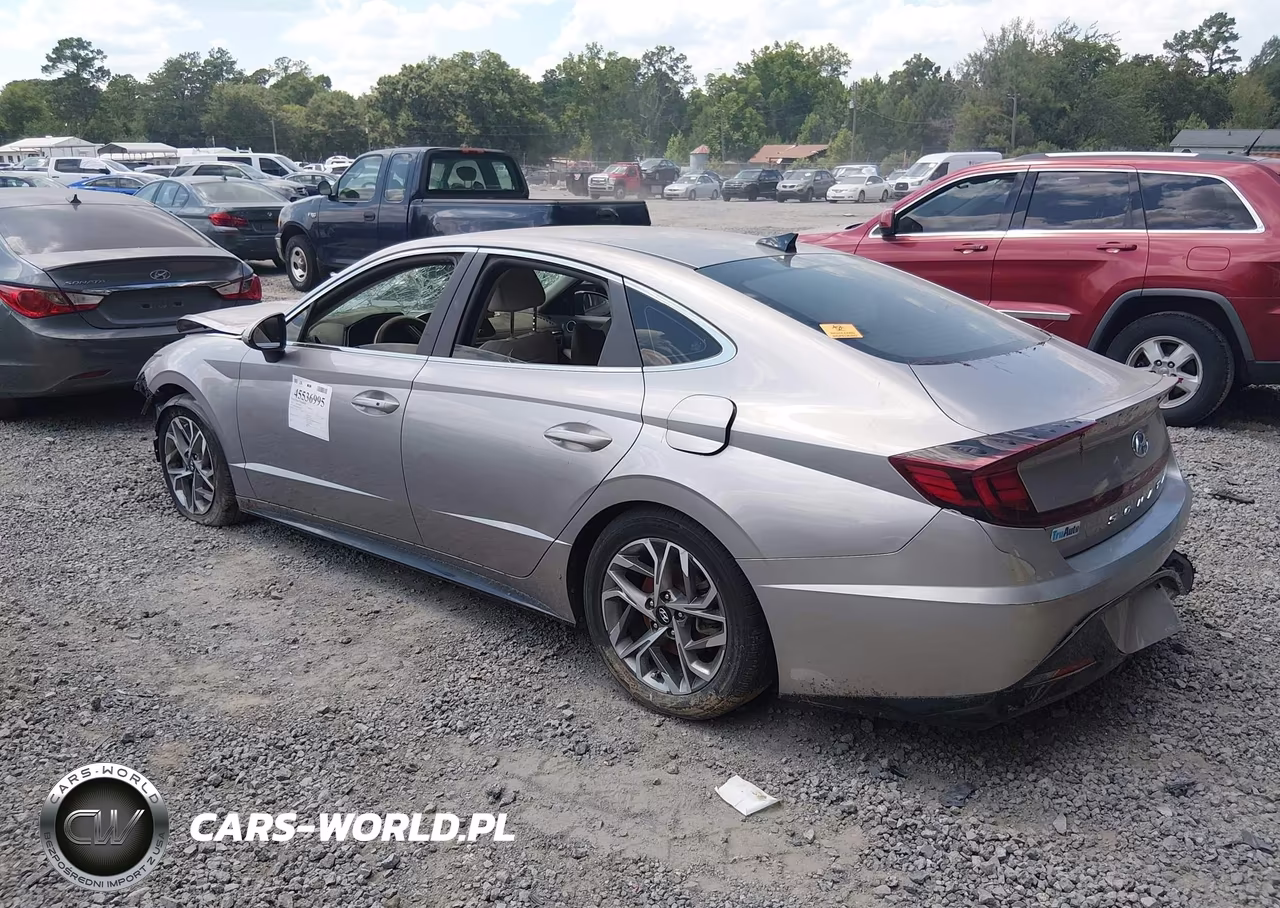2021 Hyundai Sonata Sel VIN:KMHL64JA0MA152429 - 3