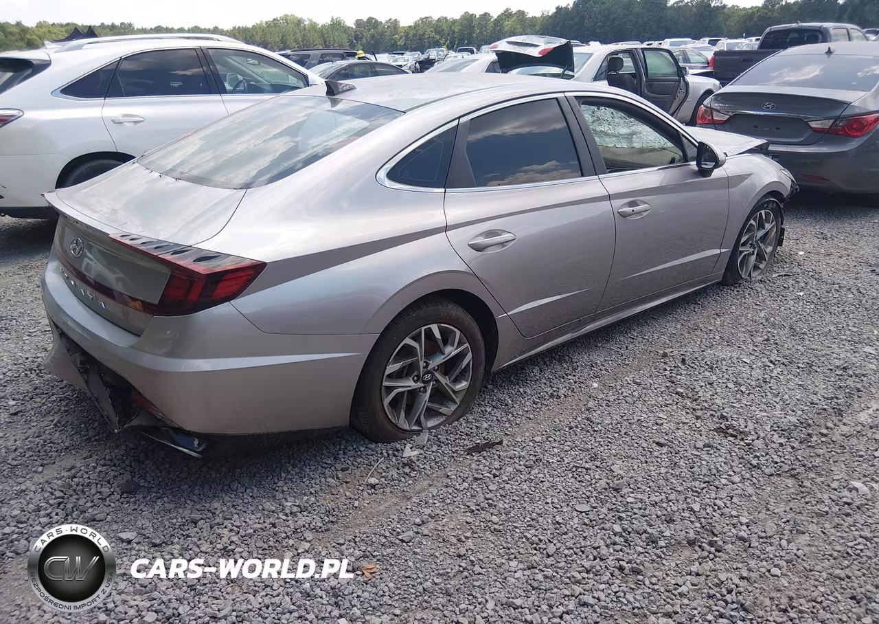 2021 Hyundai Sonata Sel VIN:KMHL64JA0MA152429 - 4