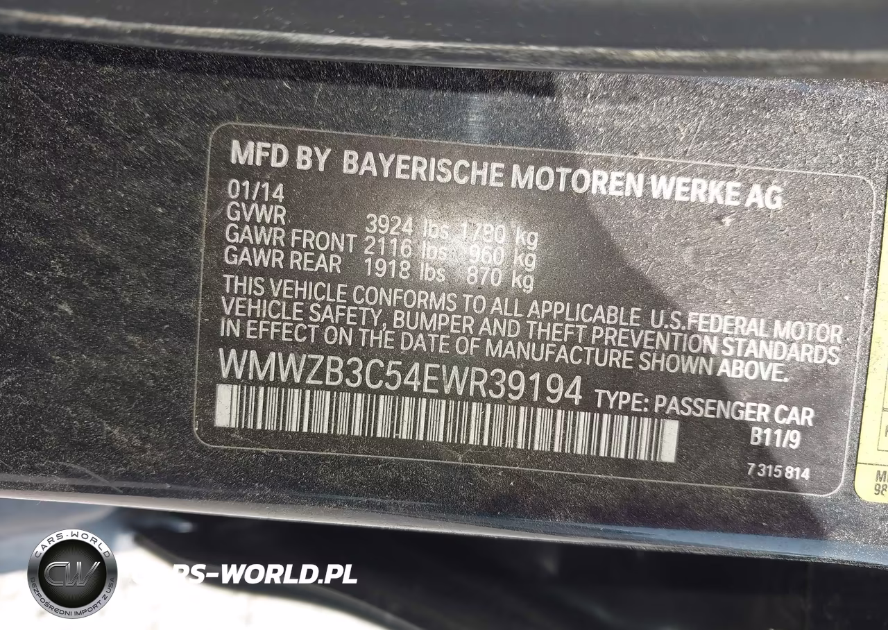 2014 Mini Countryman Cooper VIN:WMWZB3C54EWR39194 - 9