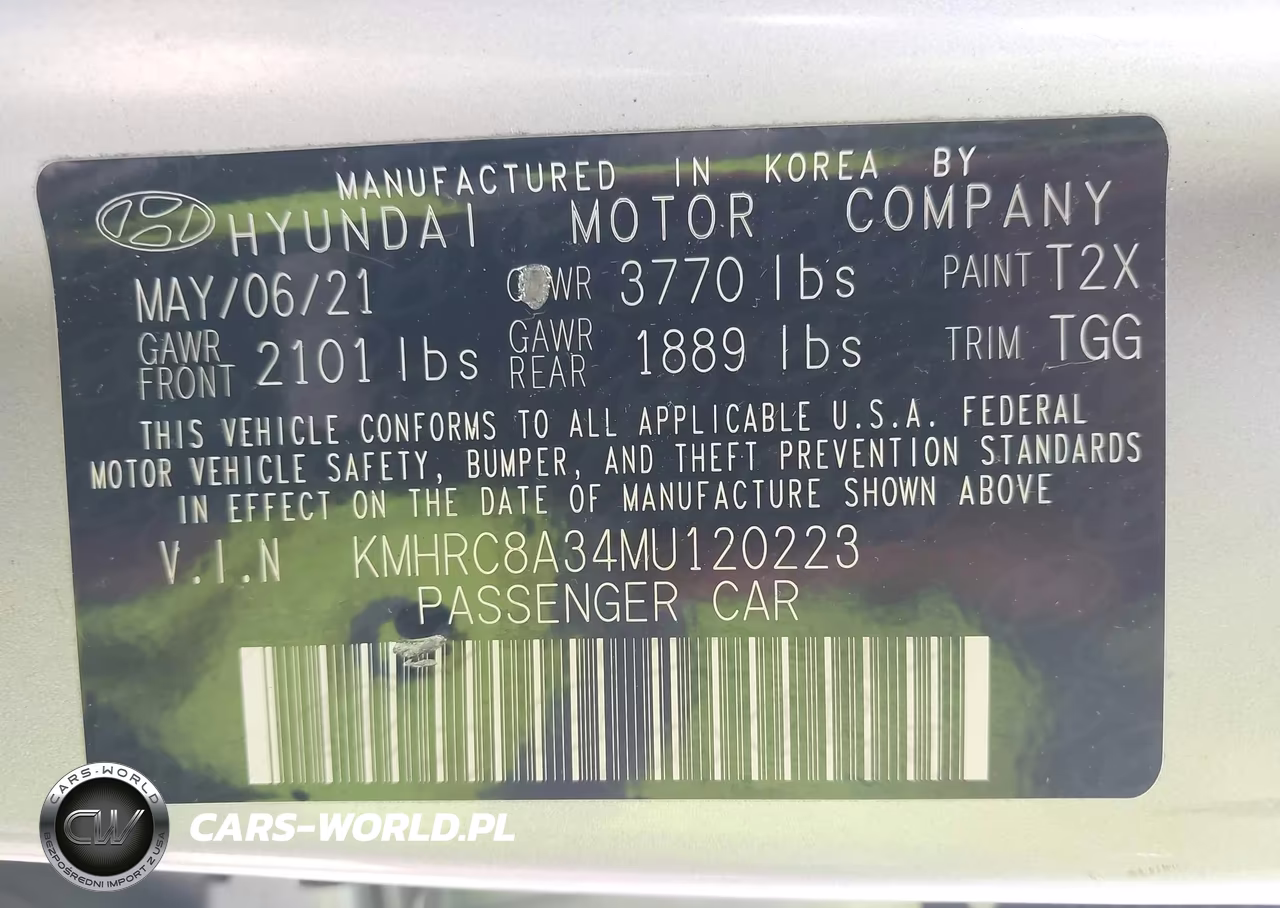 2021 Hyundai Venue Sel VIN:KMHRC8A34MU120223 - 9