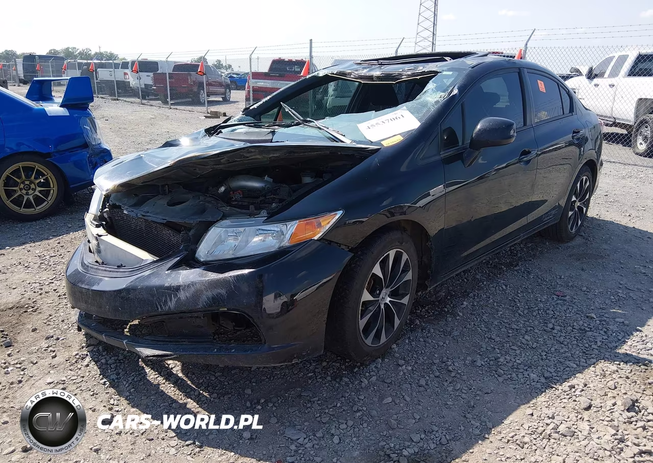2013 Honda Civic Si VIN:2HGFB6E56DH711037 - 2