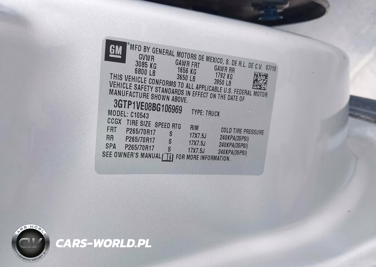 2011 GMC Sierra 1500 Sle VIN:3GTP1VE08BG106969 - 9
