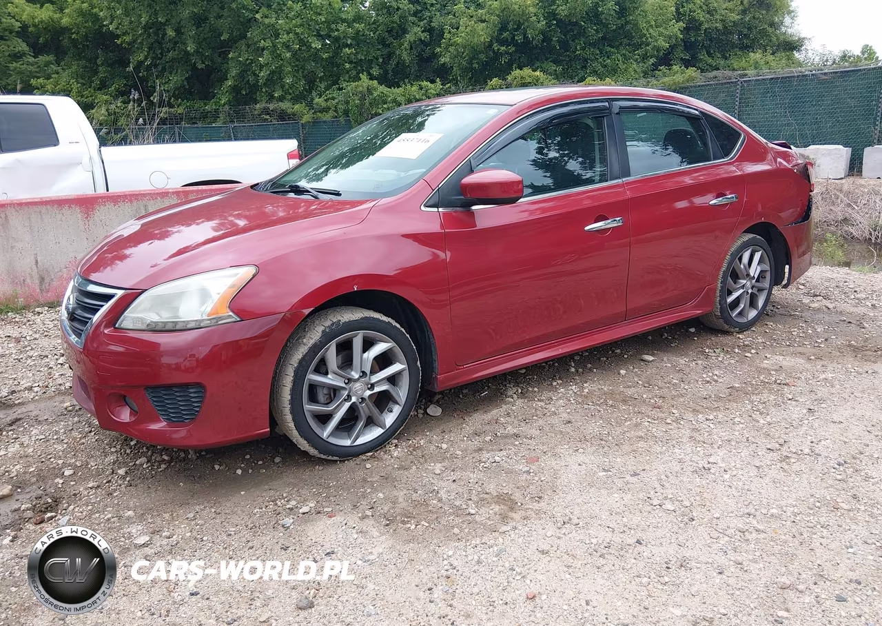 2013 Nissan Sentra Sr VIN:3N1AB7AP7DL675777 - 2